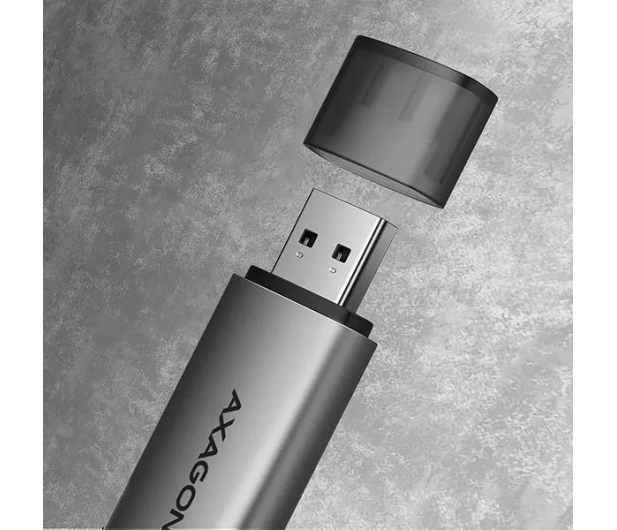 Axagon CRE-SAC, USB-C + USB-A 3.2 - 2-slot SD/microSD, UHS-I - 1353405 - zdjęcie 7